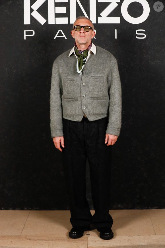 Vincent Cassel - Photocall du défilé KENZO "Collection Homme Prêt-à-Porter Automne/Hiver 2025-2026" au Palais de Chaillot lors de la Fashion Week de Paris (PFW), le 24 janvier 2025.
© Christophe Clovis/Bestimage
