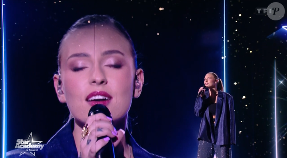 Léa dans la Star Academy - capture d'écran TF1