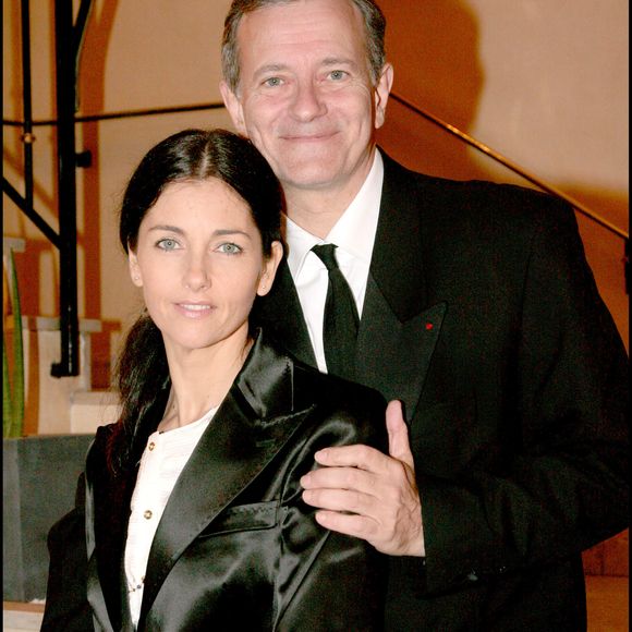 Archives : Francis Huster et Cristiana Reali au au centre Pierre Hiuth  RINDOFF-GUIREC / BESTIMAGE