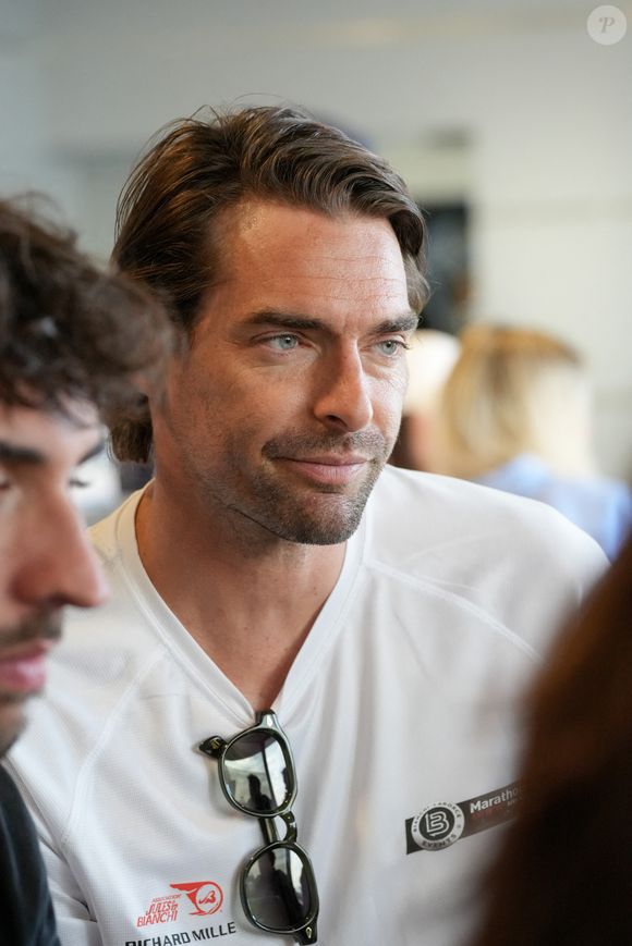 Exclusif - Camille Lacourt - 10ème édition du Marathon Karting Jules Bianchi sur le circuit Paul Ricard en soutien à l'Association Jules Bianchi le 11 septembre 2025.
© Anne-Sophie Guebey / Bestimage