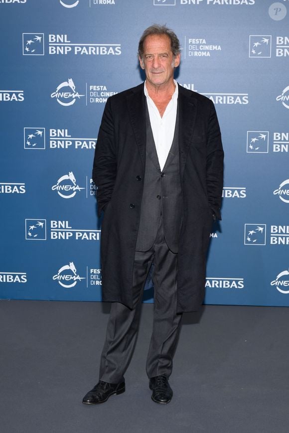 Vincent Lindon assiste au photocall du film "Le Choix De Joseph Cross" lors du 19ème Festival du Film de Rome, Italie, le 18 octobre 2024. © Alfonso Catalano/SGP/Bestimage