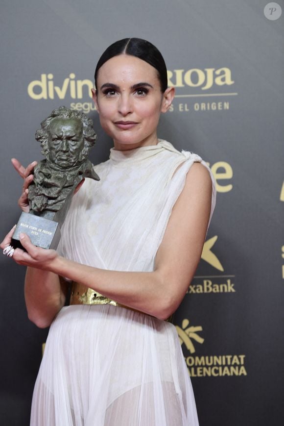 Verónica Echegui lors de la 36ème cérémonie des Goya Awards à Valence, le 12 février 2022.

Photo : Agence / Bestimage