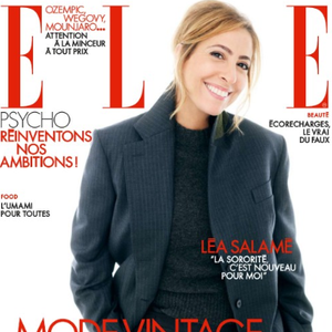 Léa Salamé fait la couverture du nouveau numéro du magazine ELLE