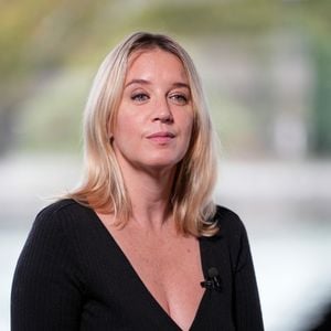 Ludivine Sagnier lors du lancement de la fondation Terres d'eau par Voies navigables de France (VNF) dont L.Sagnier est l'ambassadrice, à bord du Mirage au port Henri IV à Paris le 13 octobre 2025.
© Anne-Sophie Guebey / Bestimage