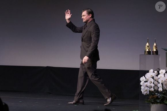 Le 9 février 2026, Santa Barbara, Californie, USA : Leonardo DiCaprio au 41ème Festival International du Film de Santa Barbara, Hammond Cinema Vanguard Award au Arlington Theatre le 09 février 2026 à Santa Barbara, Californie. Crédit image : Crash/imageSPACE via ZUMA Press Wire