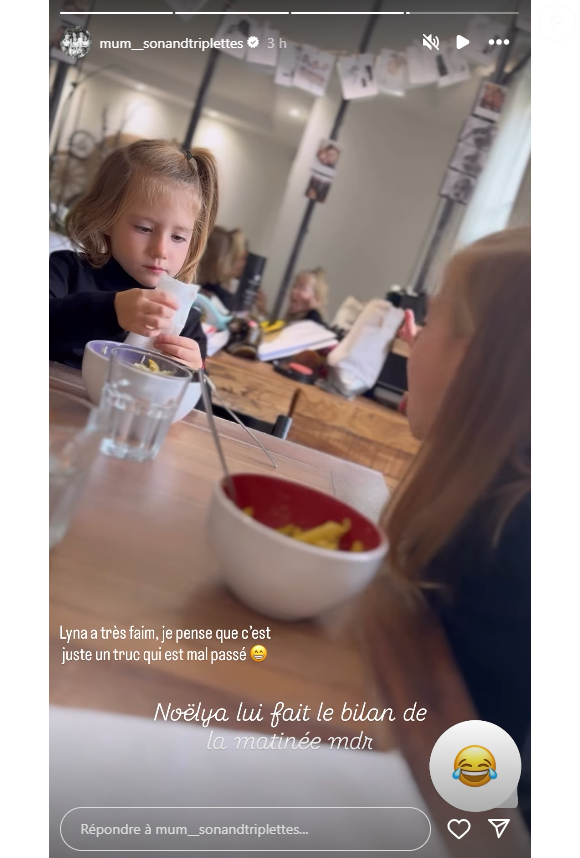 Laetitia Provenchère (Familles nombreuses) donne des nouvelles de sa fille Lyna, sur Instagram le 13 octobre 2025.