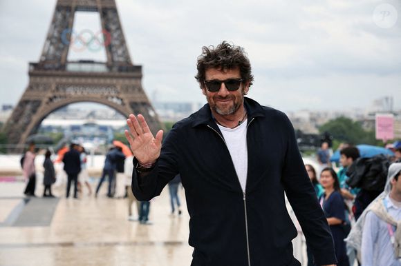 Patrick Bruel arrive au Trocadéro avant la cérémonie d'ouverture des Jeux Olympiques de Paris 2024. Date de la photo : Vendredi 26 juillet 2024. Photo : Christophe Petit Tesson/PA Wire