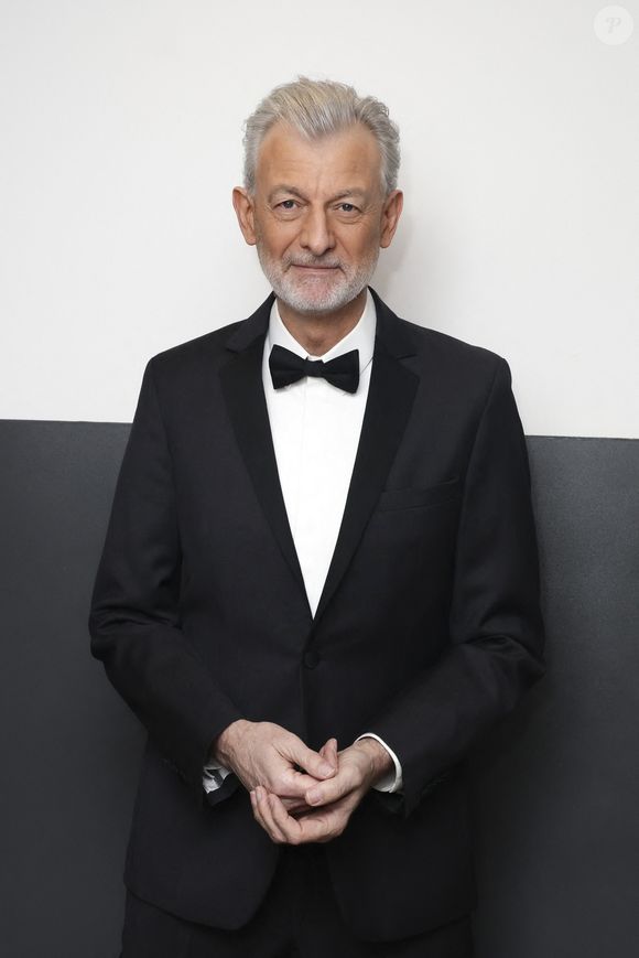 Exclusif - Gilles Verdez, en backstage de l’émission « TPMP » La dernière sur C8,  présentée par C.Hanouna et diffusée en direct sur C8, Paris, France, le 27 fevrier 2025. © Jack Tribeca / Bestimage