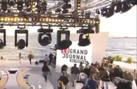 Des coups de feu entendu sur ce plateau de tournage. 
Capture d'écran Canal+