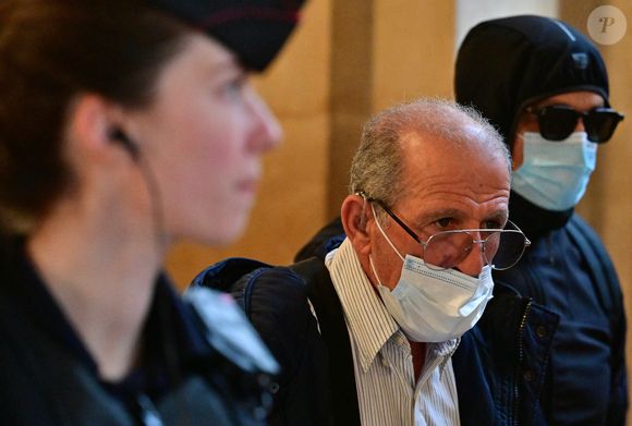 Aomar Aït Khedache - Deuxième jour du procès de la rue tronchet des "papys braqueurs" de Kim Kardashian à Paris, France, le 29 avril 2025. © Christian Liewig/Bestimage