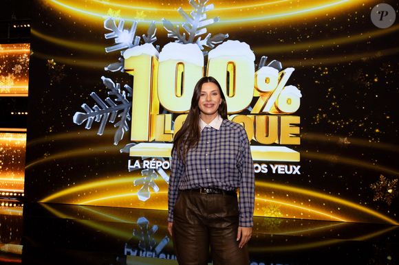 Camille Cerf lors de l'enregistrement de l'émission "100% Logique", présentée par C.Féraud et diffusée le 20 décembre 2025 sur France 2, à Saint Denis, France, le 25 novembre 2025. © Jeremy Melloul/Bestimage