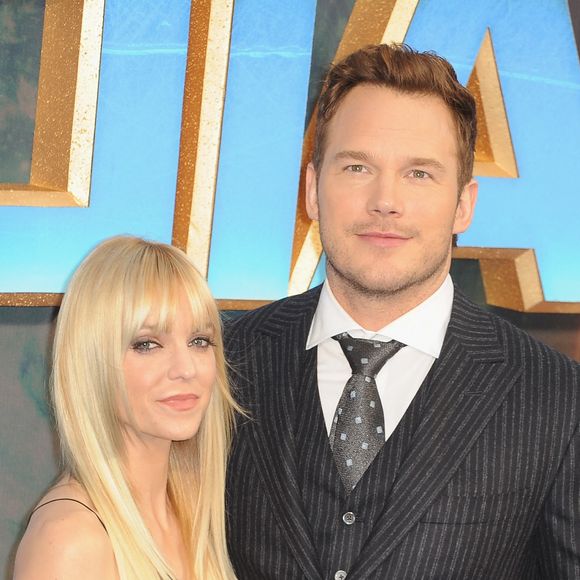Anna Faris et Chris Pratt à la première du film 'Les Gardiens de la Galaxie Vol. 2' à Londres, le 24 avril 2017 © Ferdaus Shamim via Zuma/Bestimage