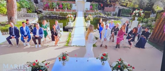 Mariage de Clémence et Malik lors de l'épisode 7 de "Mariés au premier regard 2025" du 14 avril, sur M6