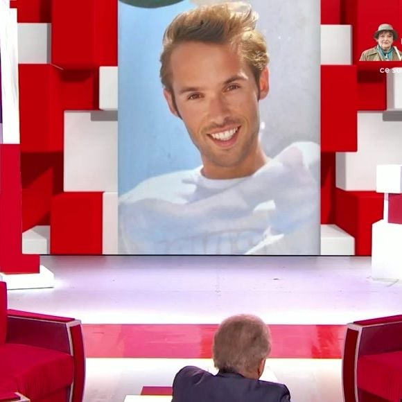 Damien Thévenot sur le plateau de Vivement dimanche le 16 novembre 2025. Capture d'écran/France 3