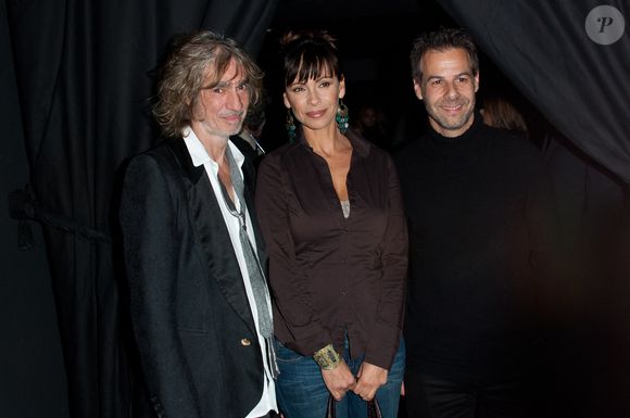 Mathilda May et Louis Bertignac assistent au concert de Louis Bertignac au 1515 à Paris, France, le 5 décembre 2011. Photo par Nicolas Genin/ABACAPRESS.COM