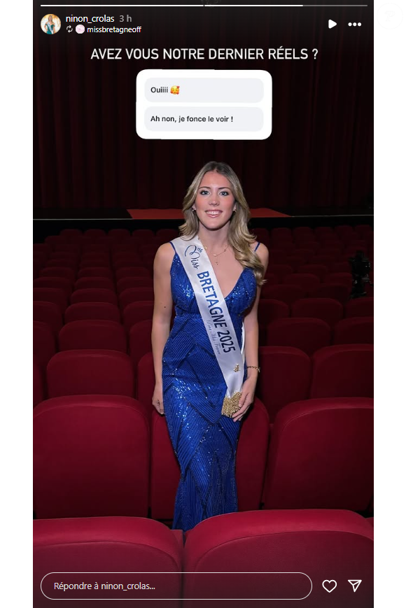 Ninon Crolas, Miss Bretagne 2025