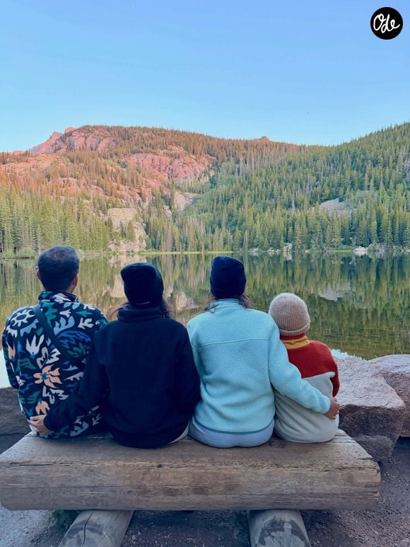 Les photos prises au Rocky Mountain National Park émerveillent ses abonnés.

Laurent Ournac profite de vacances en famille aux côtés de Ludivine, Léon et Capucine. Capture d'écran Instagram