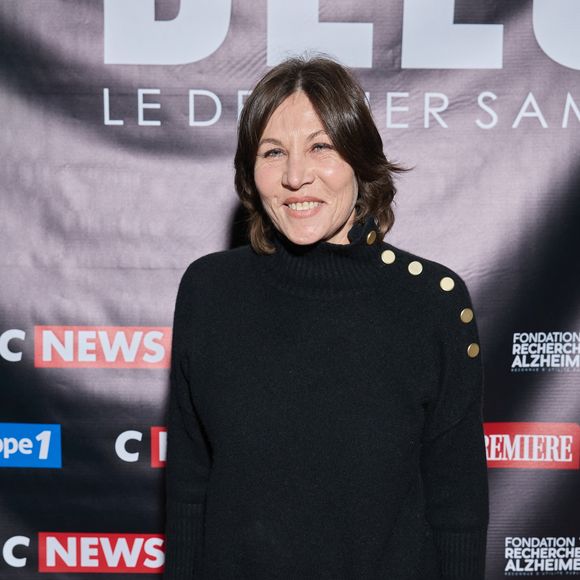 Exclusif - Mathilde Seigner au photocall de la soirée Ciné-concert symphonique "Alain Delon, le dernier Samouraï" au Palais des congrès à Paris le 8 novembre 2024 le jour de son anniversaire.
© Jacovides / Moreau / Bestimage