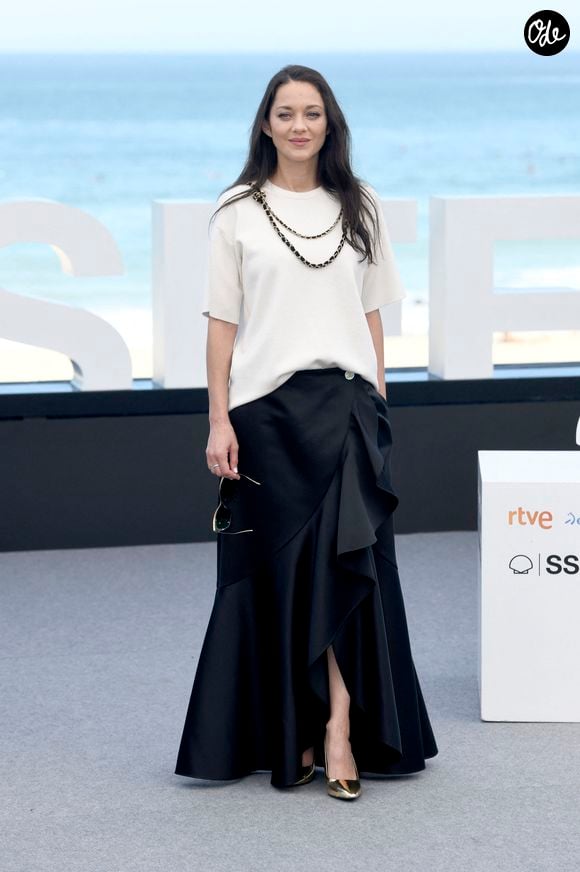 Marion Cotillard à la présentation du film "7h40 ce matin là" au 74ème Festival du Film de Saint-Sébastien (San Sebastian) SSIFF le 24 septembre 2026. 
Action Press / Bestimage