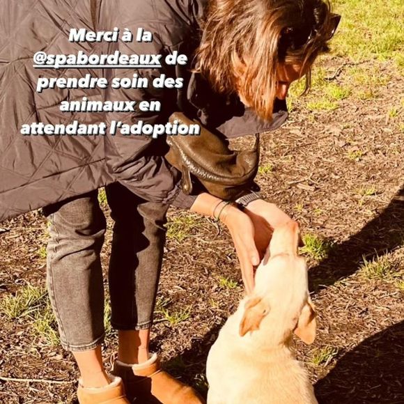 Sur son compte Instagram, Laure Manaudou a annoncé qu’elle venait d’adopter une chienne à la SPA