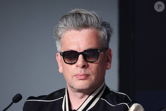 Benjamin Biolay, à la conférence de presse 'Marcello Mio' lors du 77ème Festival International du Film de Cannes, au Palais des Festivals, à Cannes, France. Photo Syspeo/Pool/ABACAPRESS.COM