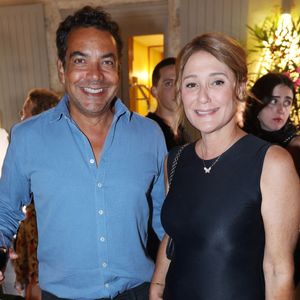 Exclusif - Patrick Cohen et Daniela Lumbroso assistent à la soirée Rothschild dans le cadre du 15ème Festival du Film d'Angoulême à Angoulême, le 27 août 2022, France. Photo by Jerome Domine/ABACAPRESS.COM