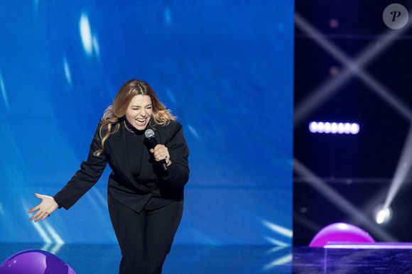Exclusif -  Santa - Enregistrement de l'émission "La fête de la chanson française" à Paris, présentée par L.Thilleman et A.Manoukian, et diffusée le 20 décembre sur France 3
© Pierre Perusseau / Bestimage