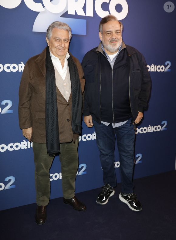Christian Clavier, Didier Bourdon - Première du film "Cocorico 2" au Publicis Cinémas à Paris le 31 mars 2026. 

© Marc Ausset-Lacroix/Bestimage