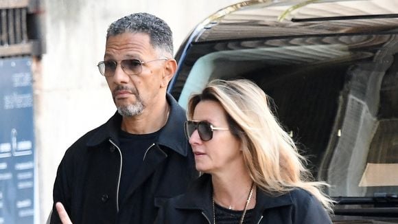 Roschdy Zem avec sa compagne Sarah Poniatowski : le couple soudé pour le départ de Nathalie Baye