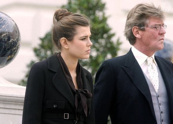 La princesse Charlotte Casiraghi et le prince Ernst-August de Hanovre sont vus lors de la cérémonie officielle au Palais de Monte-Carlo, Monaco, le 19 novembre 2007. Photo by Alain Benainous/Pool/ABACAPRESS.COM