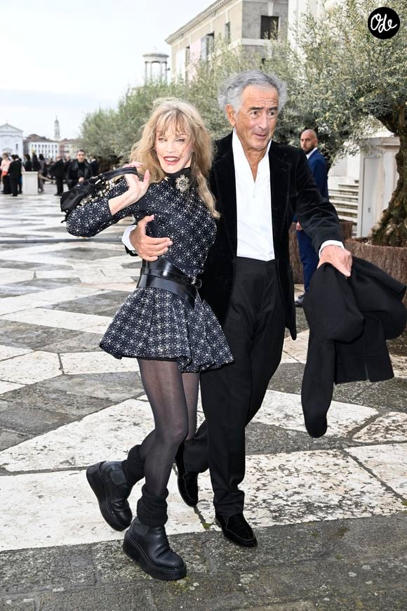Arielle Dombasle et Bernard-Henri Levy au Gala Pinault, le 6 Mai 2026 à Venise.

©SGPItalia