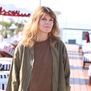 Gwendoline Hamon - Photocall de la série "Rien ne t'efface" sur la plage du Majestic lors du 8ème festival CanneSeries à Cannes, le 28 avril 2025.
© Denis Guigenbourg / Bestimage