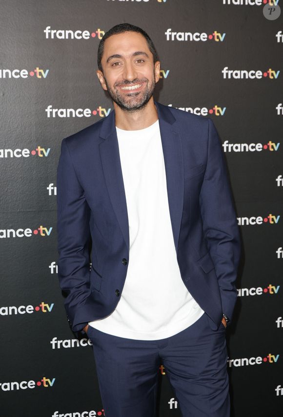 Jimmy Mohamed au photocall de la conférence de presse de rentrée de France Télévisions à Paris, France, le 4 septembre 2024. © Coadic Guirec/Bestimage
