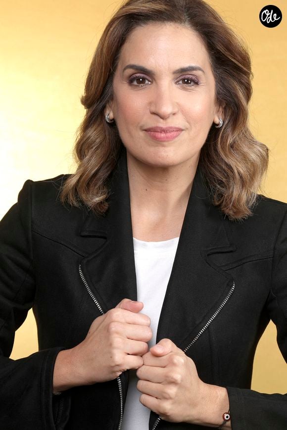 Exclusif - Portrait de Sonia Mabrouk à Paris, le 16 octobre 2024.
© Cédric Perrin/Bestimage