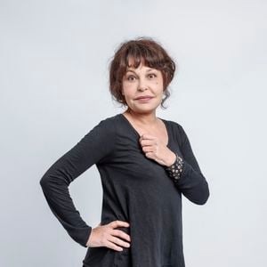 Exclusif - Isabelle Mergault - Jour 2 - Studio - Enregistrement de l'émission "Le grand restaurant, la guerre de l'étoile ", diffusée le 15 décembre sur M6
Cyril Moreau / Bestimage