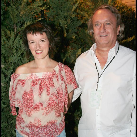 Anne Roumanoff et Philippe Vaillant - Spectacle “La Vie en rire” au profit de l’association contre la leucémie “Cent pour sang la vie” - Ouverture de la 24e édition du Festival de Ramatuelle 2008.
BERTRAND RINDOFF PETROFF / BESTIMAGE