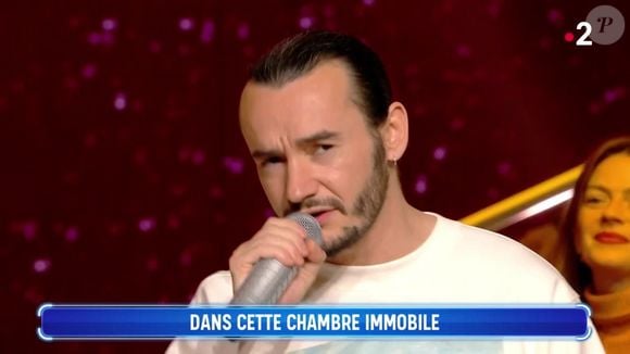 Benoît dans "N'oubliez pas les paroles", le 6 janvier 2024, sur France 2