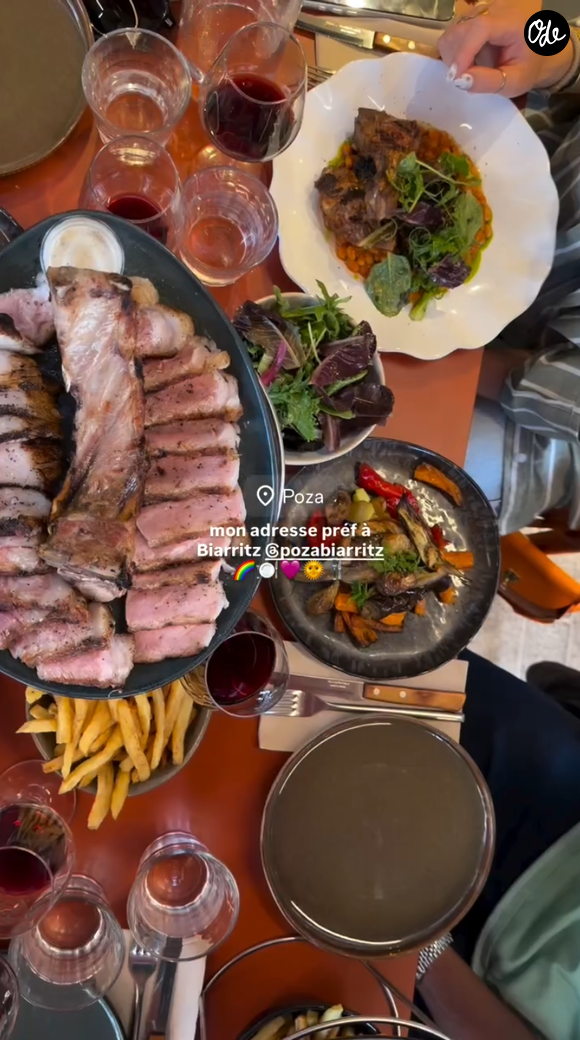 Amandine Petit dévoile son adresse préférée à Biarritz - Instagram