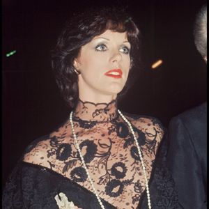 Archives : Anny Duperey au festival de Cannes en 1974 pour la présentation du film Stavisky. Photographe : ANGELI-RINDOFF / BESTIMAGE
