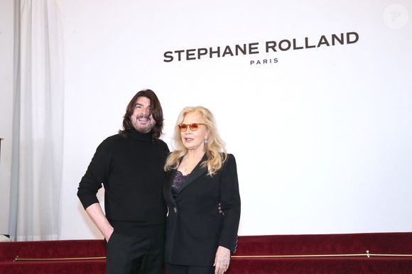 Stéphane Rolland et Sylvie Vartan - Célébrités au Défilé de Mode Stéphane Rolland, Collection Haute Couture Printemps / Été 2025, dans le cadre de la Fashion Week de Paris, France, le 27 Janvier 2025. 

© Bertrand Rindoff / Bestimage