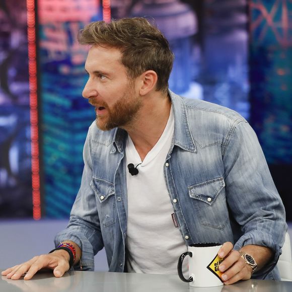 David Guetta sur le plateau de l'émission "El Hormiguero" à Madrid, le 12 septembre 2018 (GTRES / BESTIMAGE).