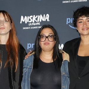 Melha Bedia et Alison Wheeler ont même des passions en commun : le karaoké... et l'enseigne Action !

Alison Wheeler, Melha Bedia et Shirine Boutella à l'avant-première de la série "Miskina la pauvre, saison 2" au cinéma Max Linder à Paris le 24 septembre 2024. © Coadic Guirec/Bestimage