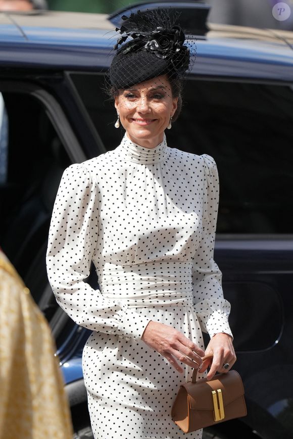 Kate Middleton au 80e Anniversaire du VE Day à l'Abbaye de Westminster le jeudi 8 mai 2025.


Photo : Julien Burton / Bestimage
