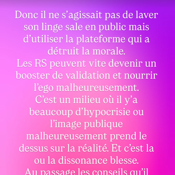 Capture d'écran des stories du mardi 9 décembre 2025 de Souailla Mohamed