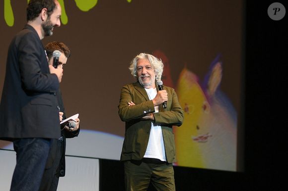 Masterclass d'Alain Chabat dans le cadre de la Quinzaine des cinéastes lors du 78ème Festival International du Film de Cannes, le 20 mai 2025. 
© Lionel Urman / Bestimage