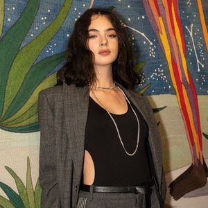 Deva Cassel assiste au défilé Christian Dior lors de la Semaine de la mode de Paris Haute Couture printemps-été 2025, le 27 janvier 2025 à Paris, en France. Photo : Laurent Zabulon/ABACAPRESS.COM