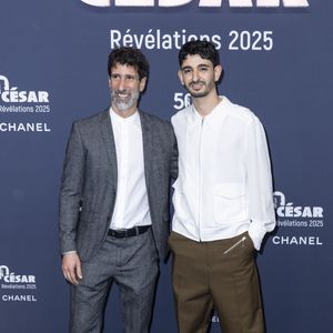 Karim Bensalah et  Hamza Meziani - Photocall de la soirée "Cesar Révélations 2025" au Trianon à Paris le 20 janvier 2025.

© Olivier Borde / Bestimage