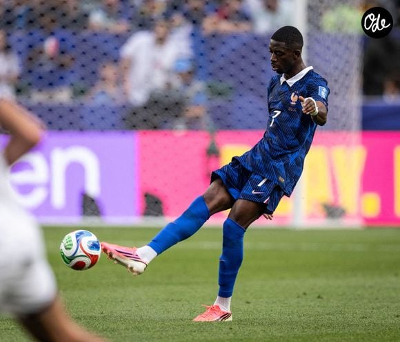 Ousmane Dembele of France passes the ball during a FIFA Men’s World Cup 2026 Group Stage football match between France and Iraq at Philadelphia Stadium, in Philadelphia on June 22th 2026 © PsnewZ / Bestimage