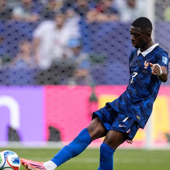 Ousmane Dembele of France passes the ball during a FIFA Men’s World Cup 2026 Group Stage football match between France and Iraq at Philadelphia Stadium, in Philadelphia on June 22th 2026 © PsnewZ / Bestimage