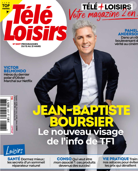 A cette occasion, il s'est confié à "Télé Loisirs"
Couverture du magazine "Télé Loisirs" du 10 mars 2025